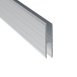 10.2mm H-Shape Extension Extrusion with 30mm Legs - 2m Long