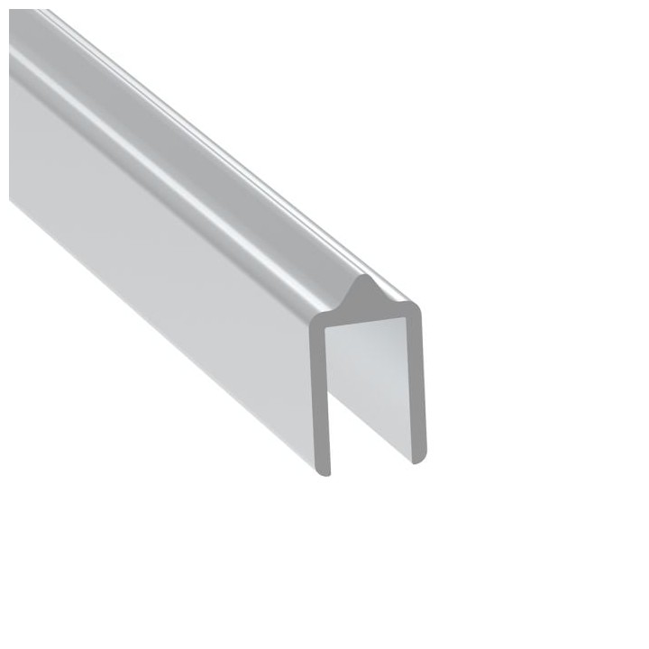 10.2mm Smooth Heavy Duty Tongue Extrusion mates with EG-0523/2-2M Groove Extrusion - 2m Long