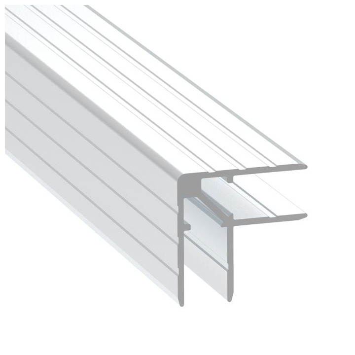 10mm Anodised Double Angle Extrusion with 30mm Legs - 4m Long