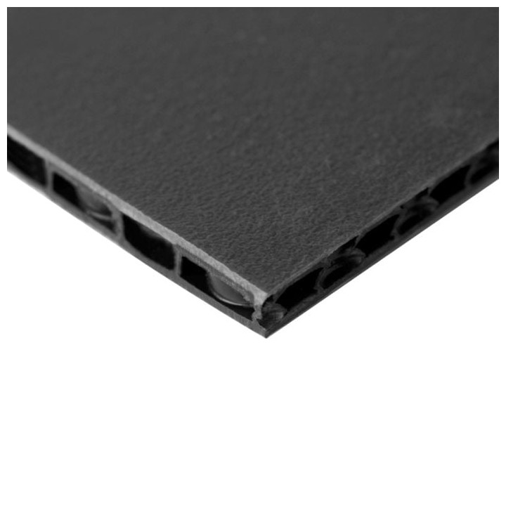 10mm Black FLight Panels Lightweight Polypropylene Board