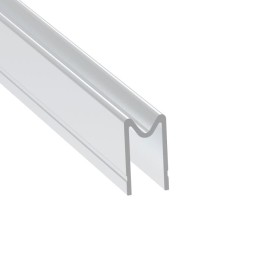 10mm Anodised Tongue Extrusion Mates with EG-0521E/1-4M Groove Extrusion - 4m Long