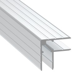 10mm Double Angle Extrusion with 30mm Legs - 2m Long