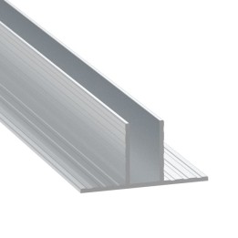 10mm Hat-Shaped Divider Extrusion - 4m Long