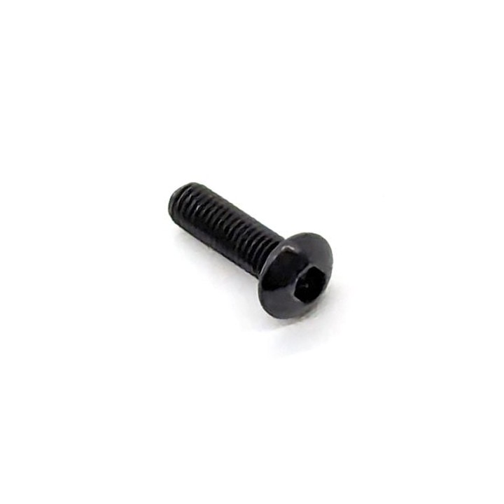 10mm Long Black Button Head Socket Screw with M3 Thread