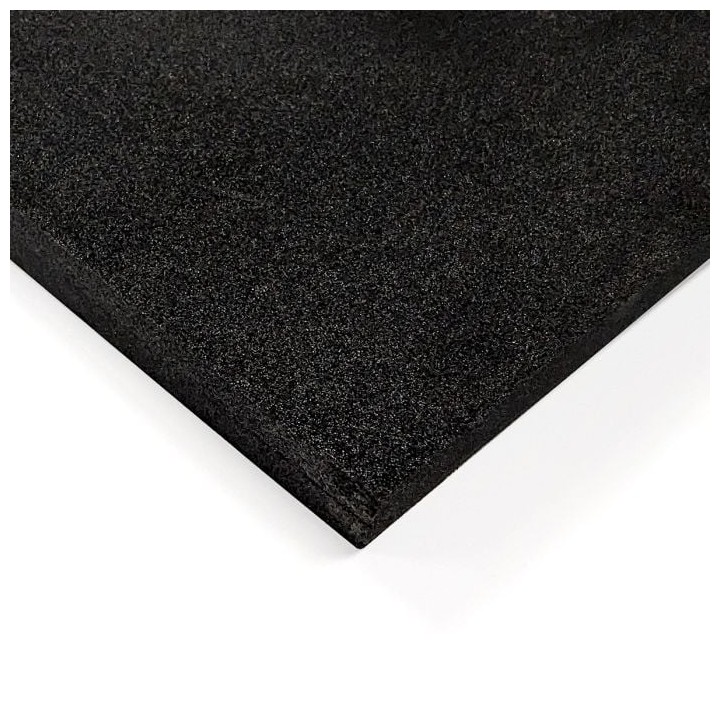 10mm Thick Black PLASTAZOTE LD45 1000mm x 2000mm Foam Sheet