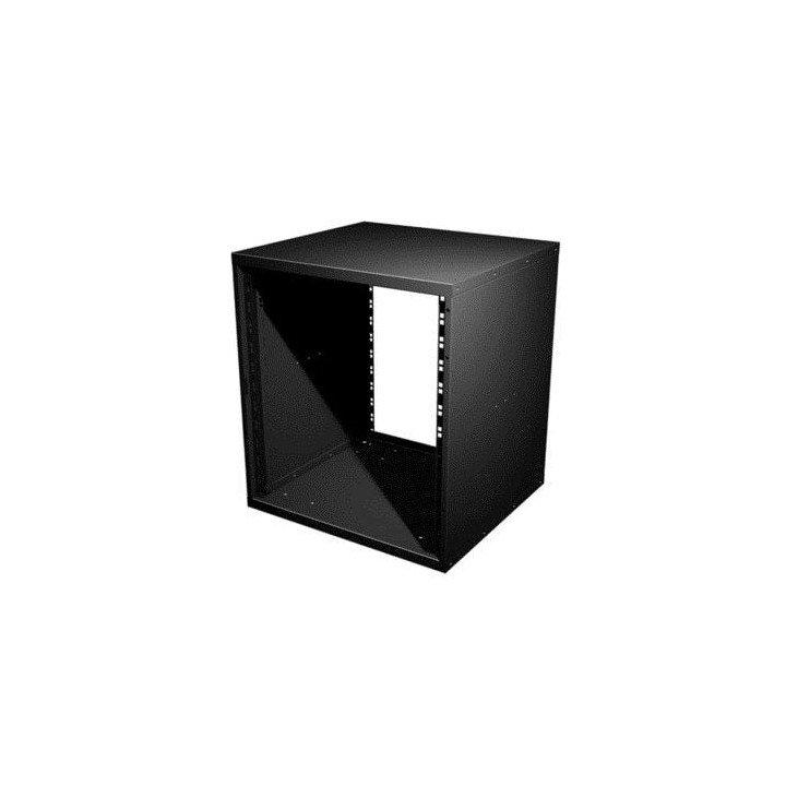 10U Flat Pack Rack with Square Hole Rails