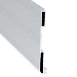 114mm High Basemaker Extrusion for N-Case 1 - 4m Long