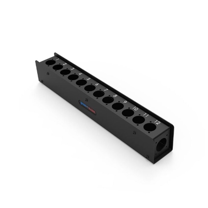 12 Channel Stage Box punched for Neutrik D-series connectors