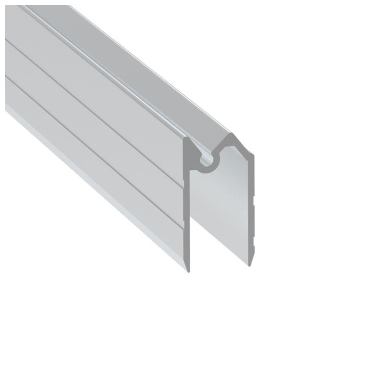 13mm Hybrid Extrusion with Gasket Groove - 4m Long