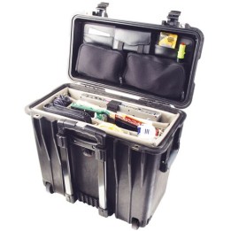 1440 Case W/Office Divider Kit, Black