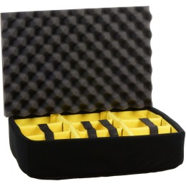 1505,DIVIDER/FOAM SET,BLK/YW,PELI