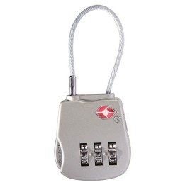 1506TSA,CABLE PADLOCK,TSA,PELI