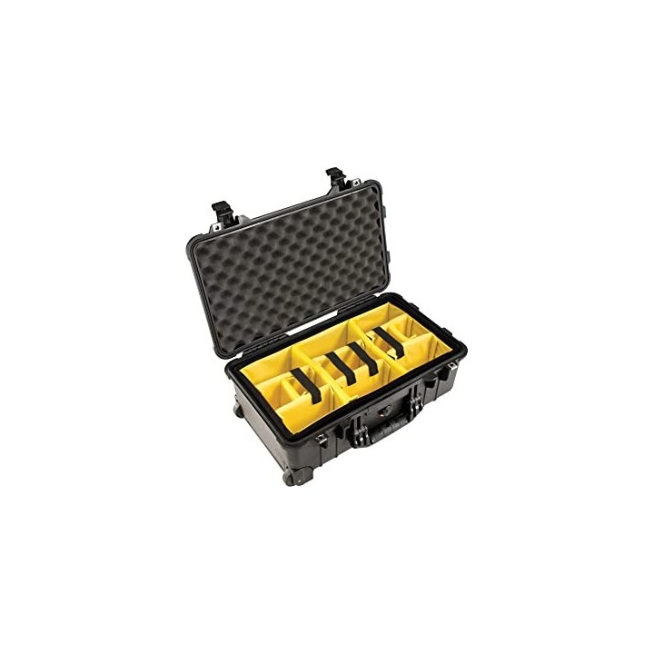 1510 Carry On Case, W/Dividers, Black