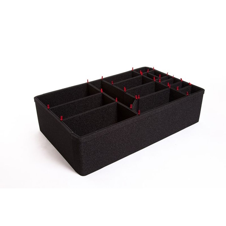 1615TP KIT,TREKPAK DIV SET,1615,BLK,PELI