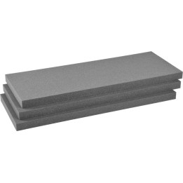 1701FS,3-PC,FOAM SET w/CONVOLUTE,PELI
