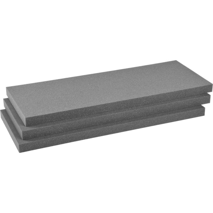 1701FS,3-PC,FOAM SET w/CONVOLUTE,PELI