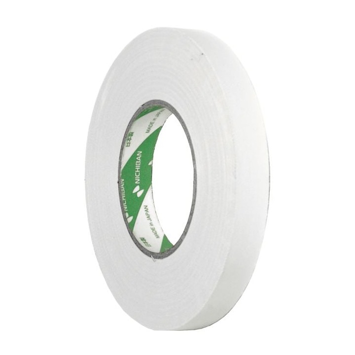 19mm Wide White Nichiban Gaffer Tape