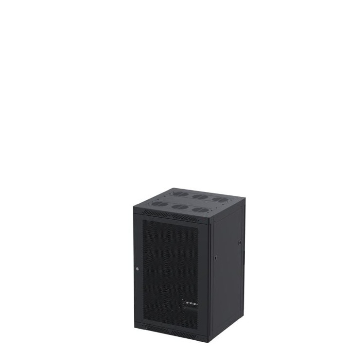 18U Server Enclosure / M6 Rails / 600mm x 600mm / Poly Door