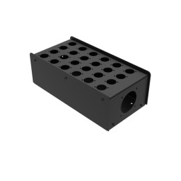 24 Hole Stage Box Punched for D-Series Connectors