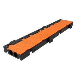 2-Channel Cable Crossover with Orange Lid