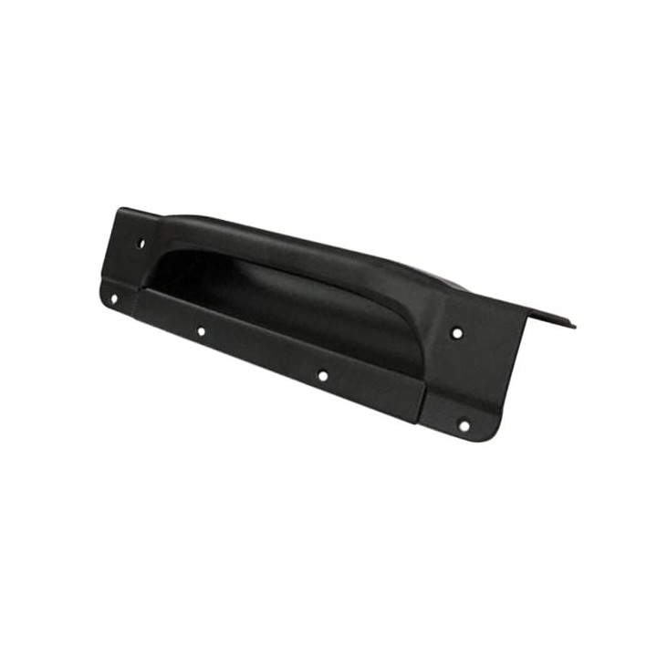 2 Parts Black Corner Handle with Tight Radius