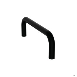 2U Black Rack Panel Handle