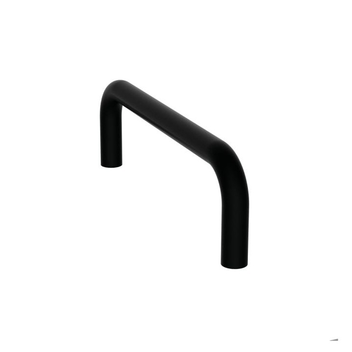 2U Black Rack Panel Handle