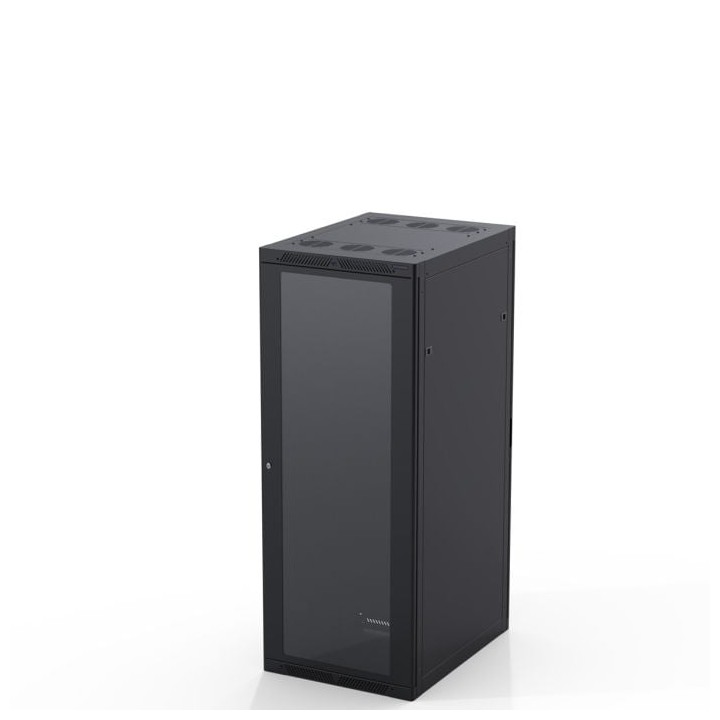 32U Server Enclosure / M6 Rails / 600mm x 800mm / Poly Door