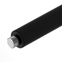 35mm Steel Tube with M20 Thread - 660mm Long