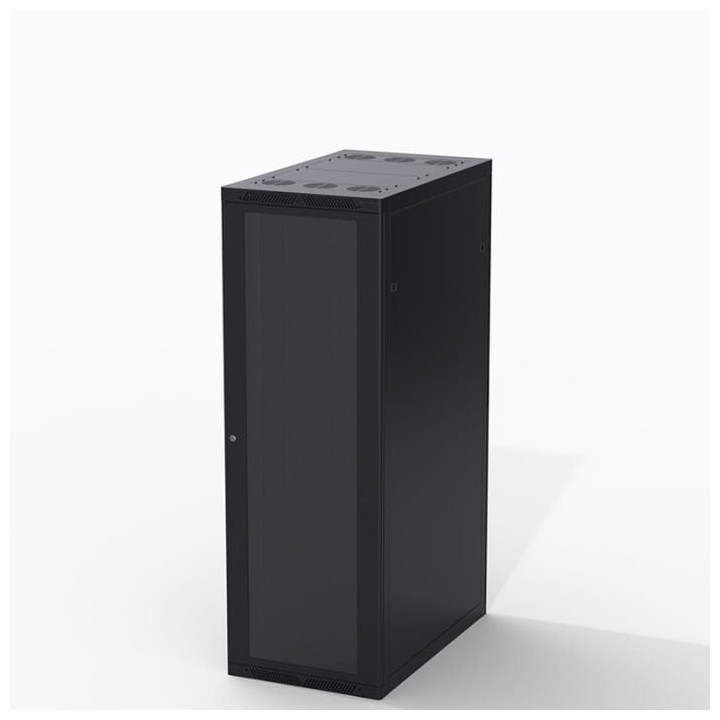 37U Server Enclosure / M6 Rails / 600mm x 1000mm / Poly Door