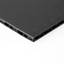 3mm Black FLight Panels Lightweight Polypropylene Board