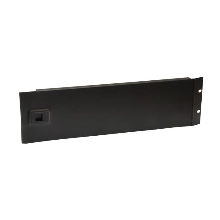 3U Hinged Rack Panel with Slam Lock