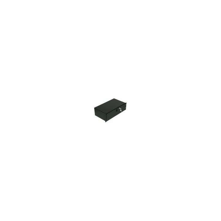 3U Lockable Rack Box with Hinged Door