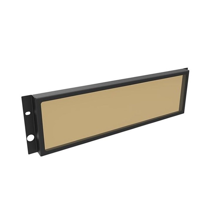 3U Security Rack Panels with Smoked Window