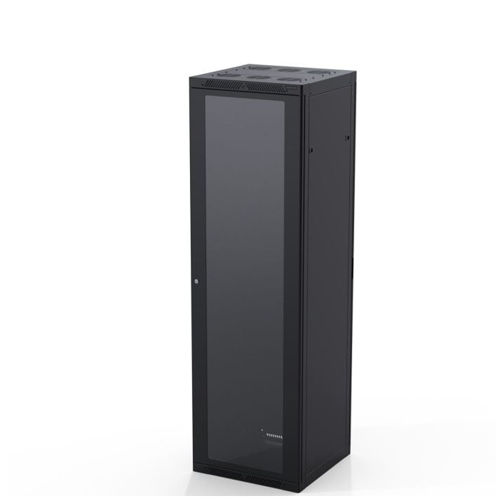 42U Server Enclosure / M6 Rails / 600mm x 600mm / Poly Door
