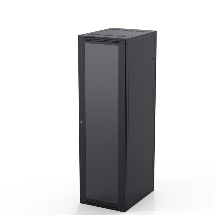 42U Server Enclosure / M6 Rails / 600mm x 800mm / Poly Door