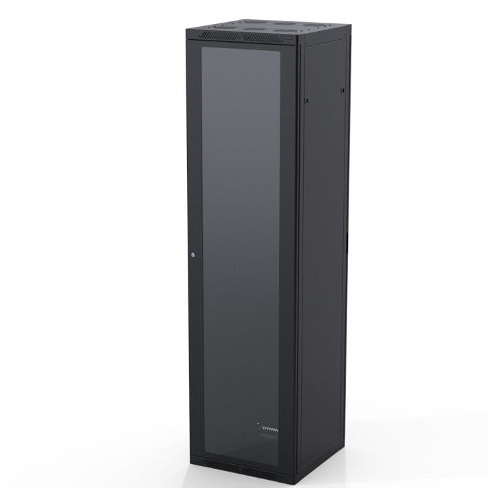 47U Server Enclosure / M6 Rails / 600mm x 600mm / Poly Door