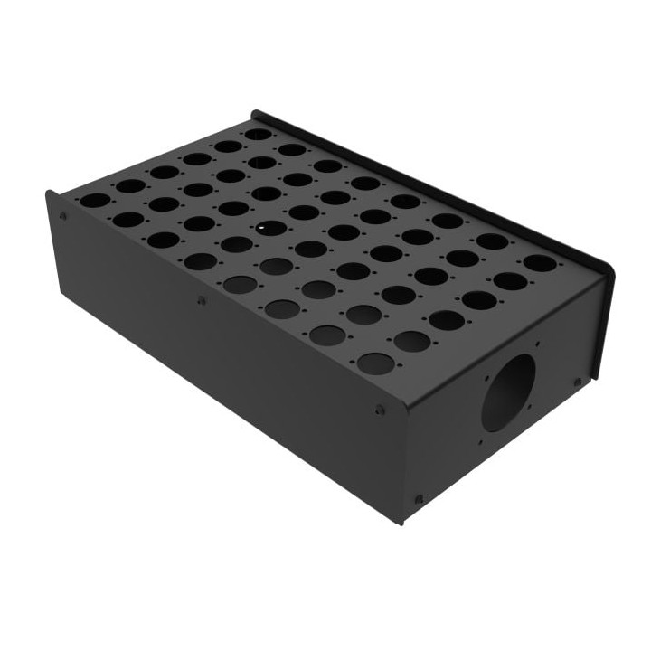 48 Hole Stage Box Punched for D-Series Connectors