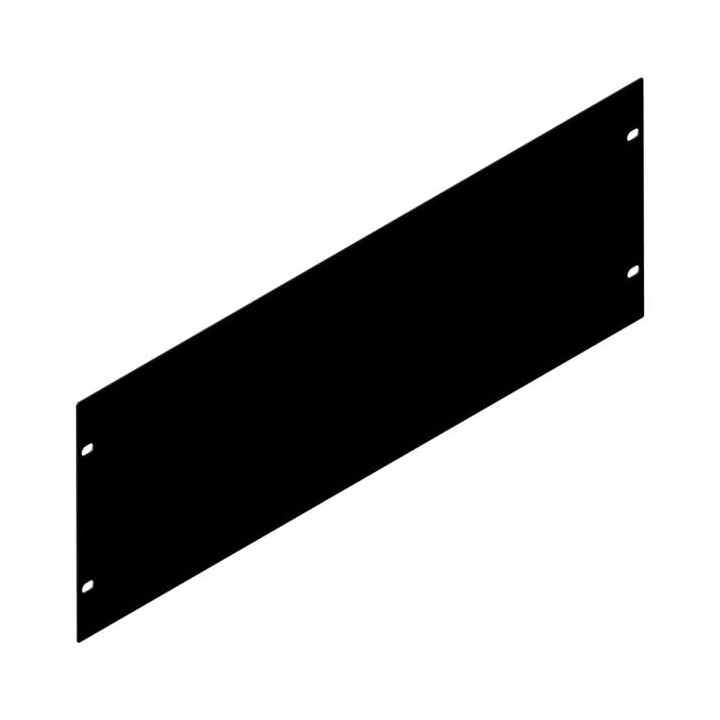 4U Black 1.5mm Thick Rack Panel