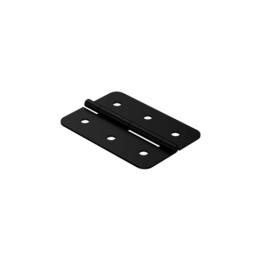 50.8mm x 72.5mm 6 Hole Black Hinge
