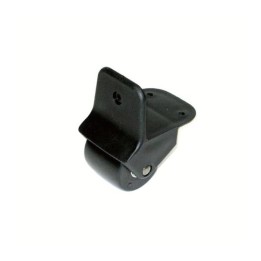 50mm Black Plastic Surface Mount Edge Castor