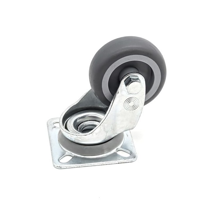 50mm Swivel Castor with Grey Wheel