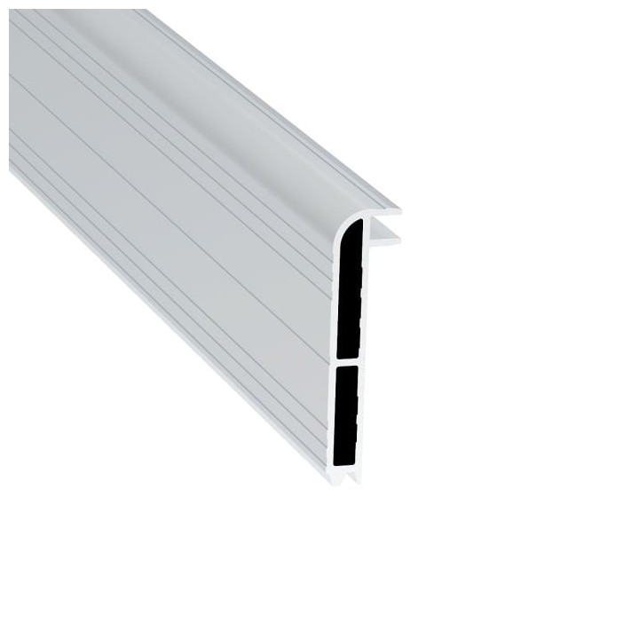 60mm High Lidmaker Extrusion for N-Case 1 - 2m Long