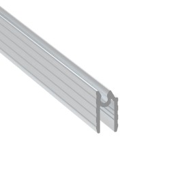 6.3mm Hybrid Extrusion with Gasket Groove - 4m Long
