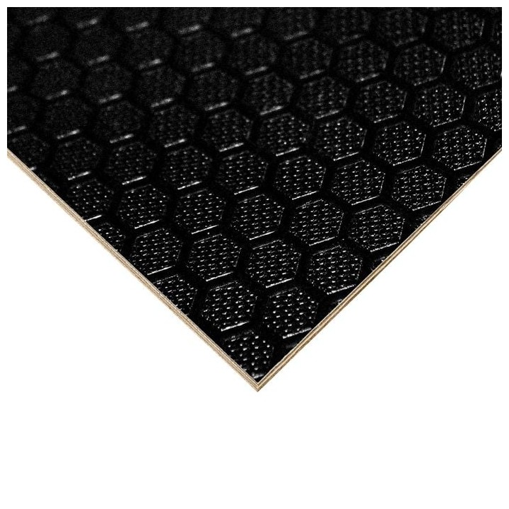 6.5mm Film Faced High Quality Birch with Black Hexa Pattern