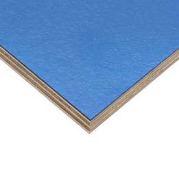 6.5mm High Quality Birch Wood Panels with Blue HPL Coating