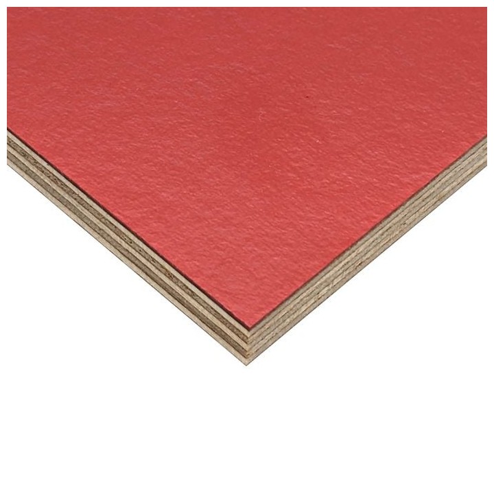 6.5mm High Quality Birch Wood Panels with Red HPL Coating