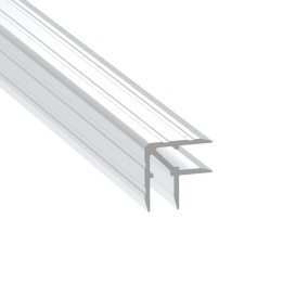 6.7mm Anodised Double Angle Extrusion with 19mm Legs - 4m Long