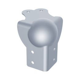 69mm High PennBrite Brace Ball Corner with 3mm Radius