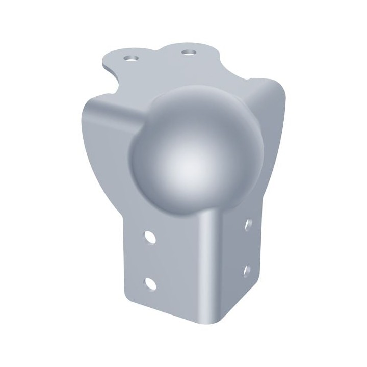 69mm High PennBrite Brace Ball Corner with 3mm Radius